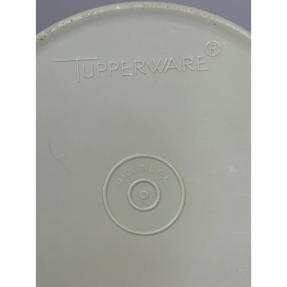 Tupperware plastic minimalist